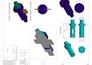 draw 2d mechanical, technical drawings in autocad software